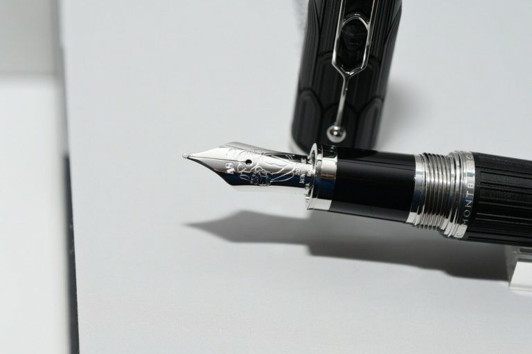 mont blanc personalised pen