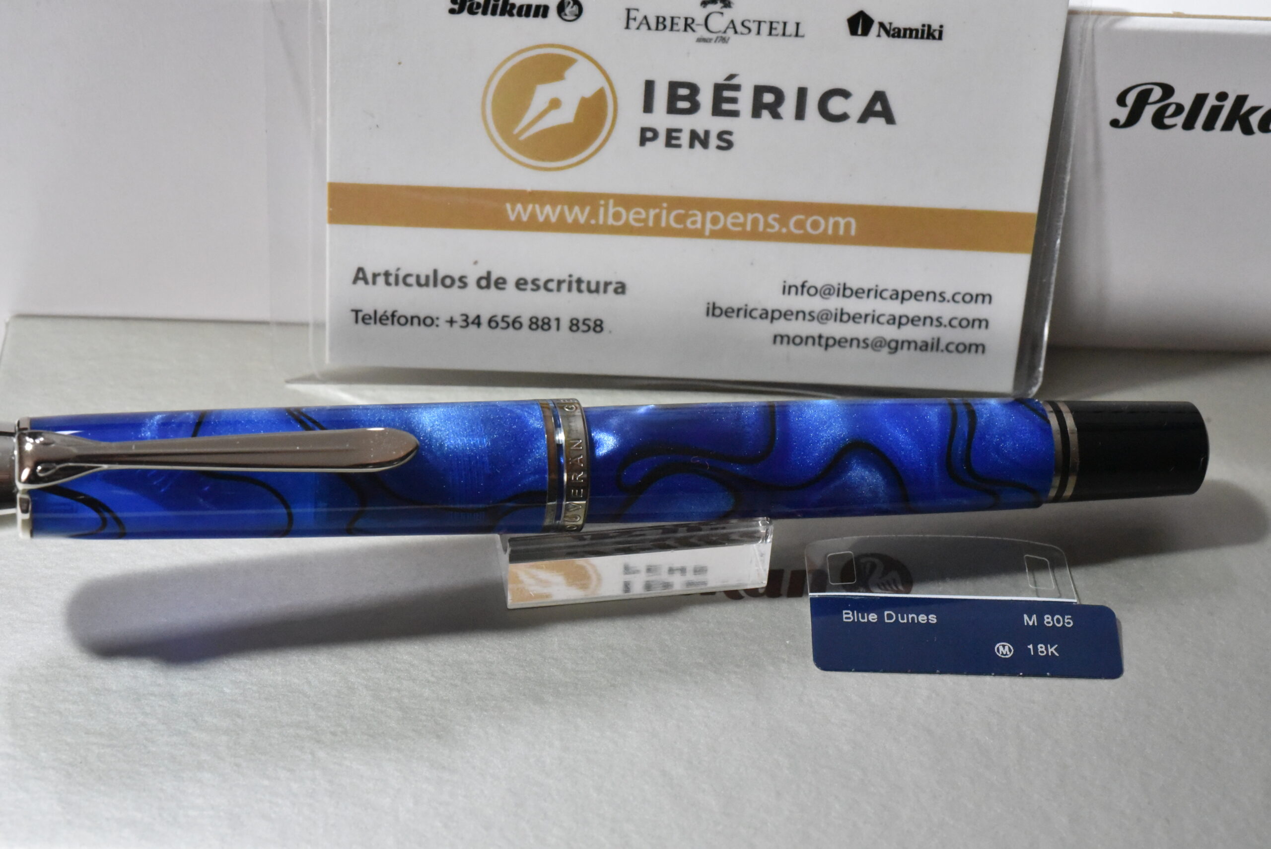 Pelikan Souveran 805 Blue Dunes Fountain Pen - Image 5