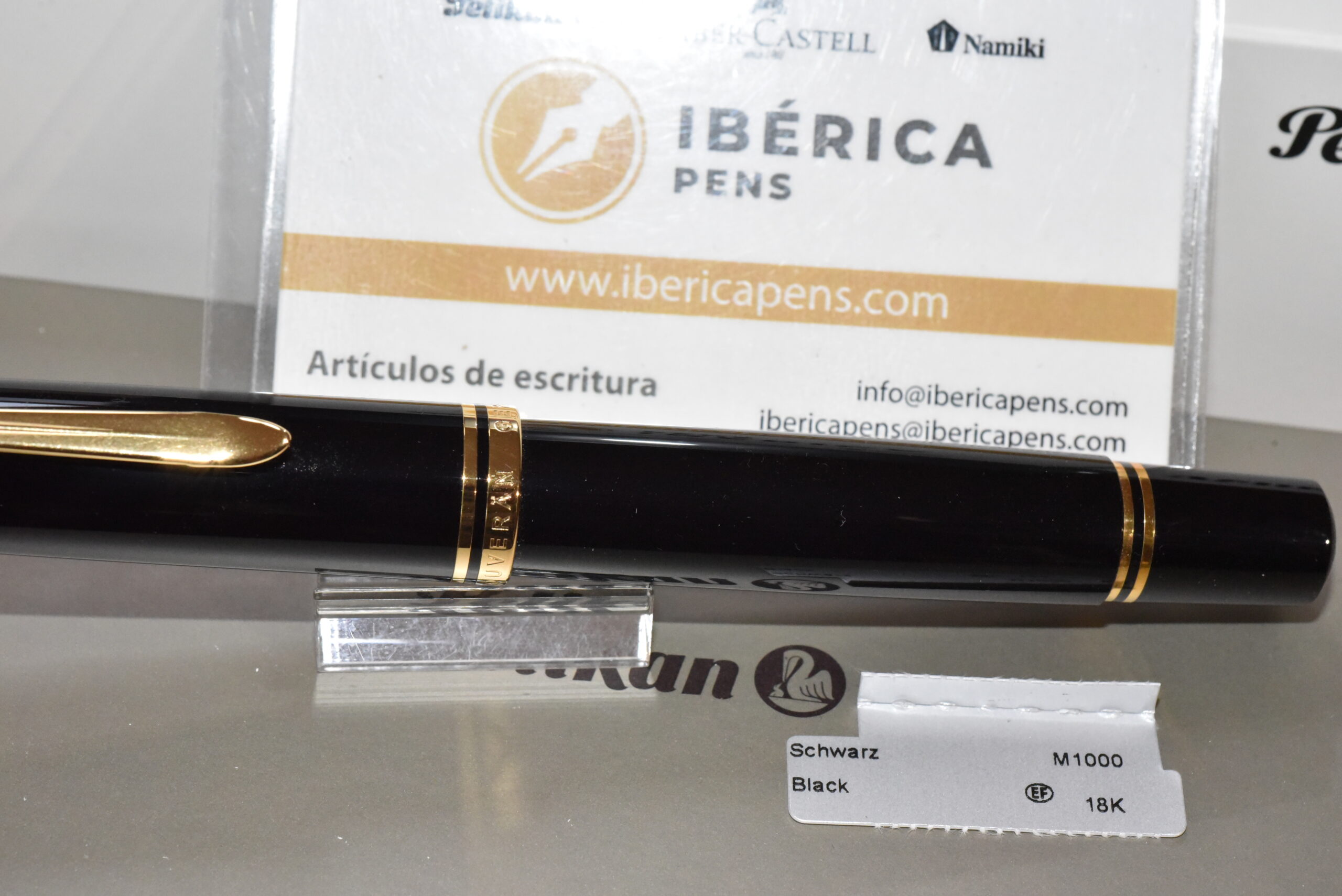 PELIKAN SOUVERAN M1000 FOUNTAIN PEN BLACK - Image 3