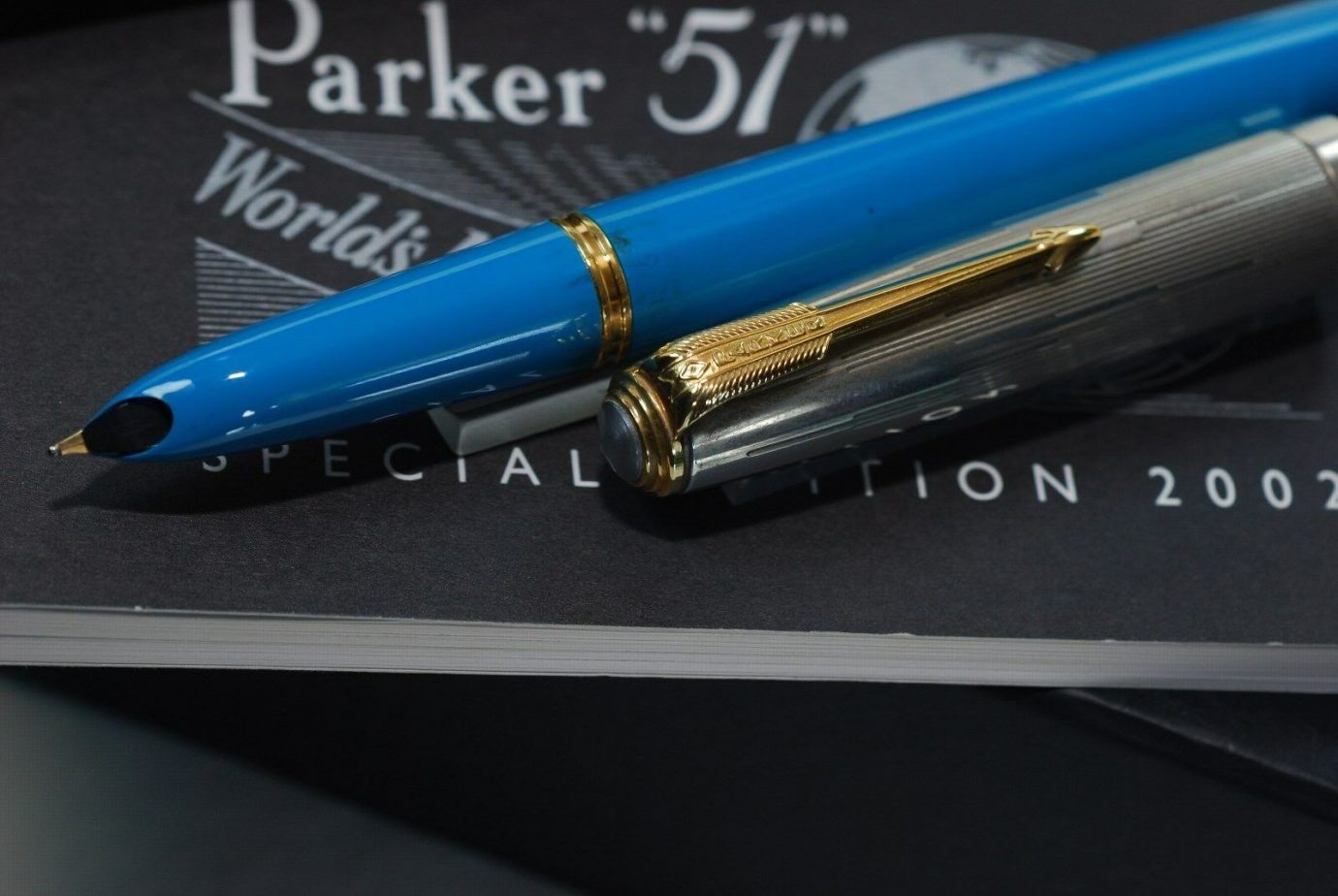 Pluma Estilografica Parker 51 Special Edition Azul Ibérica Pens