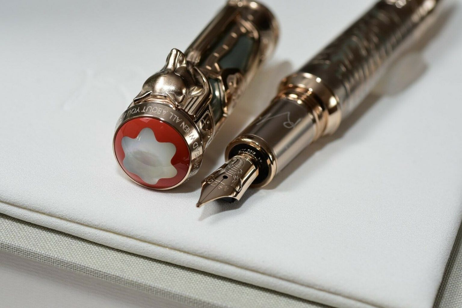 Montblanc writers Edition Homage to Rudyard Kipling 1895 fountain pen