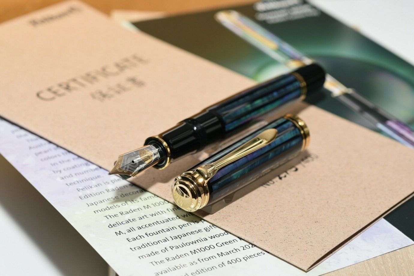 Pelikan green ray Clearance