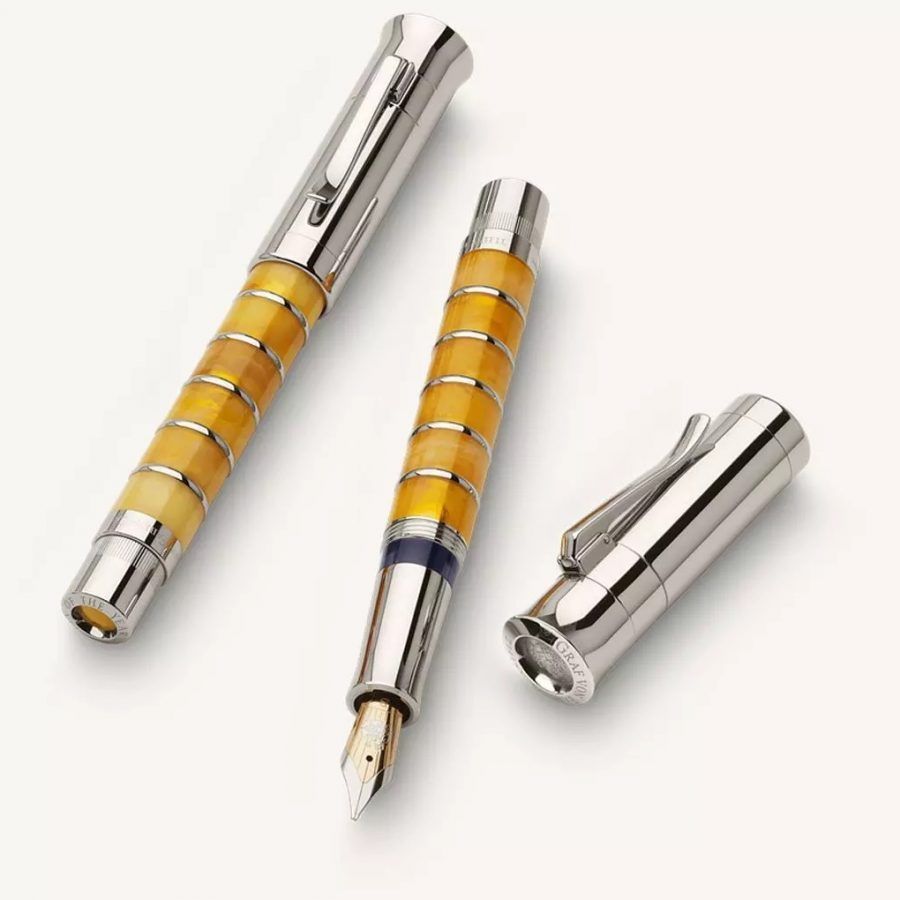 GRAF VON FABER CASTELL LIMITED EDITION HERITAGE ALEXANDER FOUNTAIN PEN ...