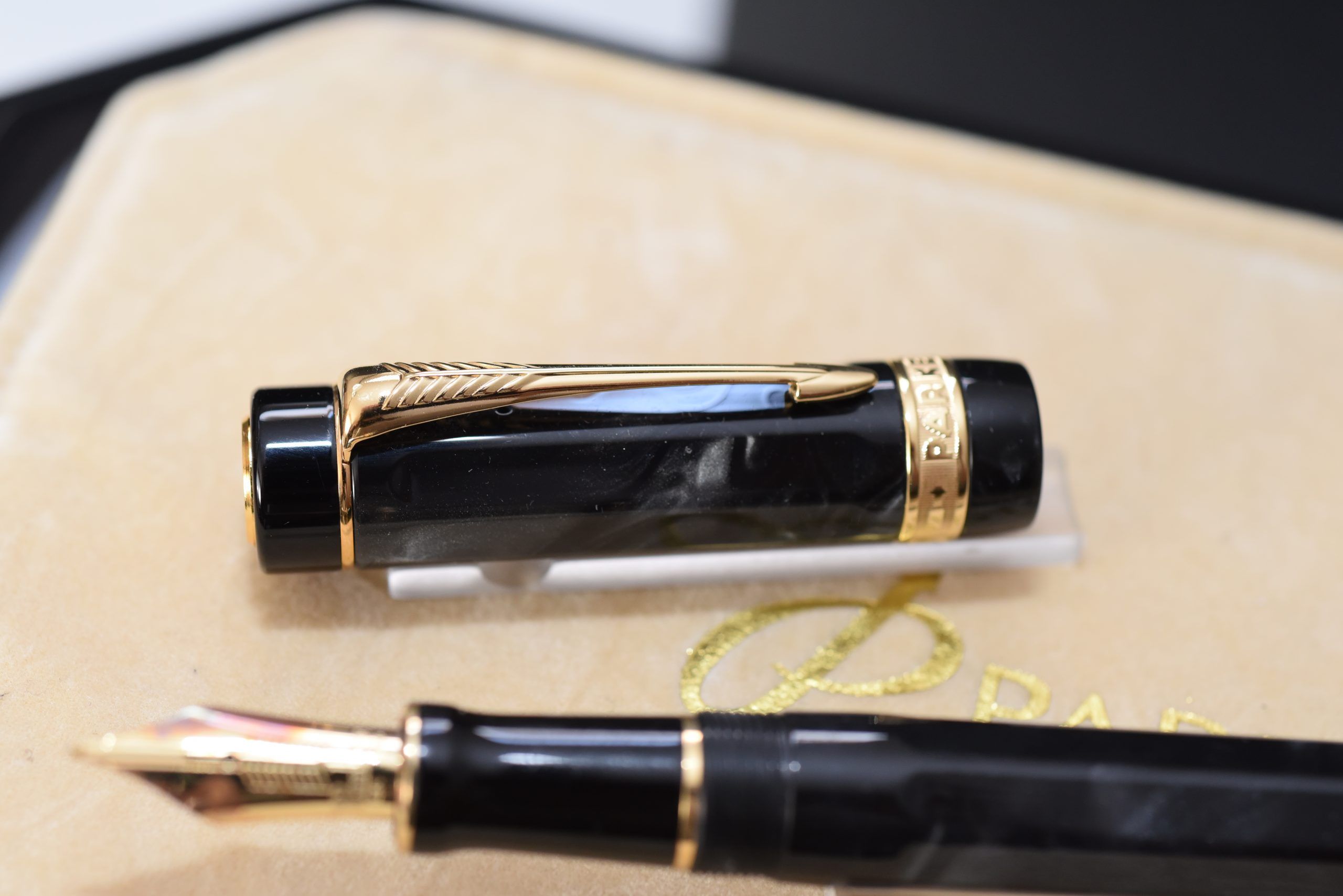 PARKER Duofold Lucky8 万年筆 字幅M - 筆記具