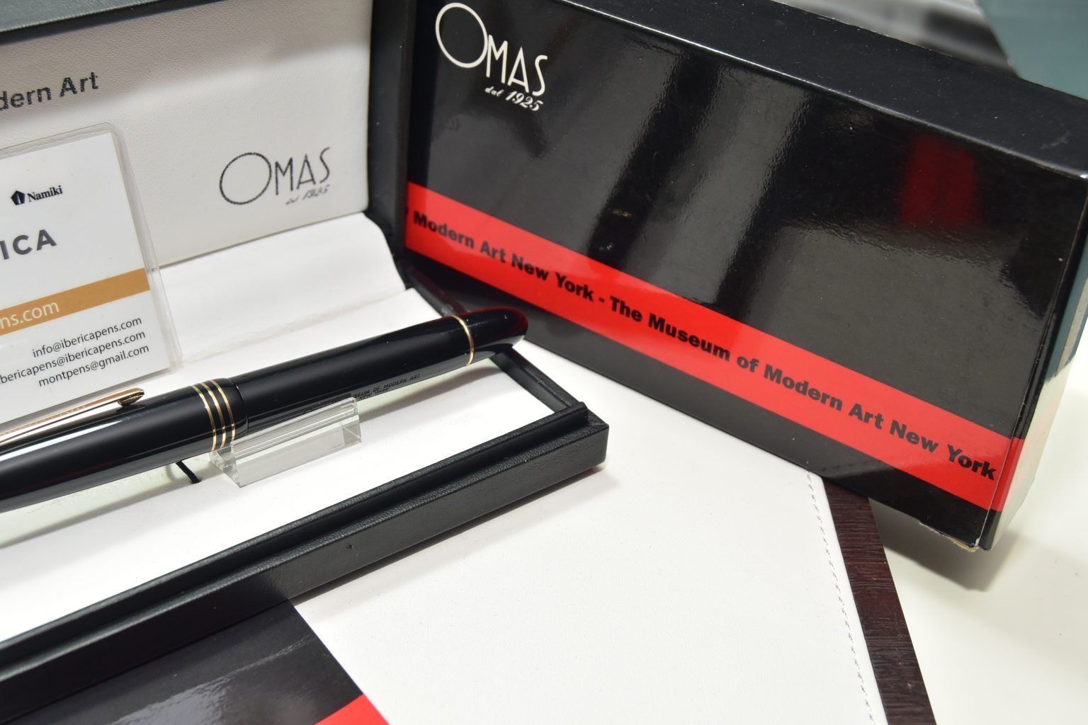 Pluma Estilográfica Omas Moma - Ibérica Pens | Especialistas en compra ...