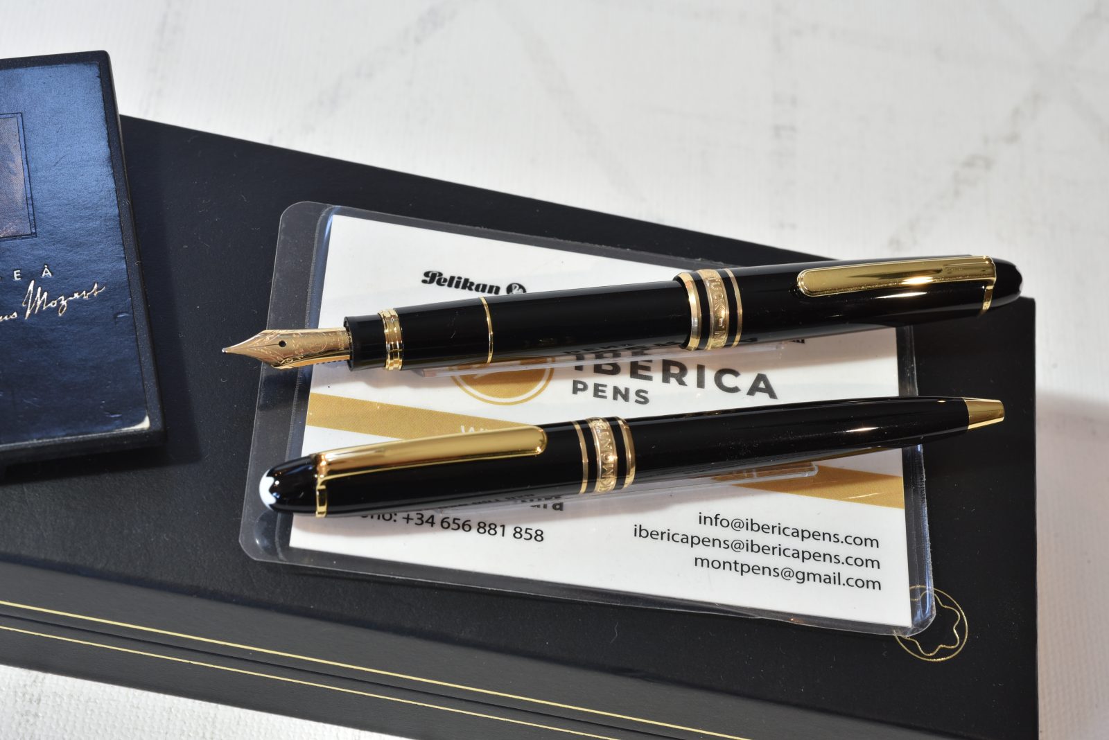 Pluma estilográfica y bolígrafo Montblanc Meisterstück Homenaje a W.A. Mozart - Imagen 3