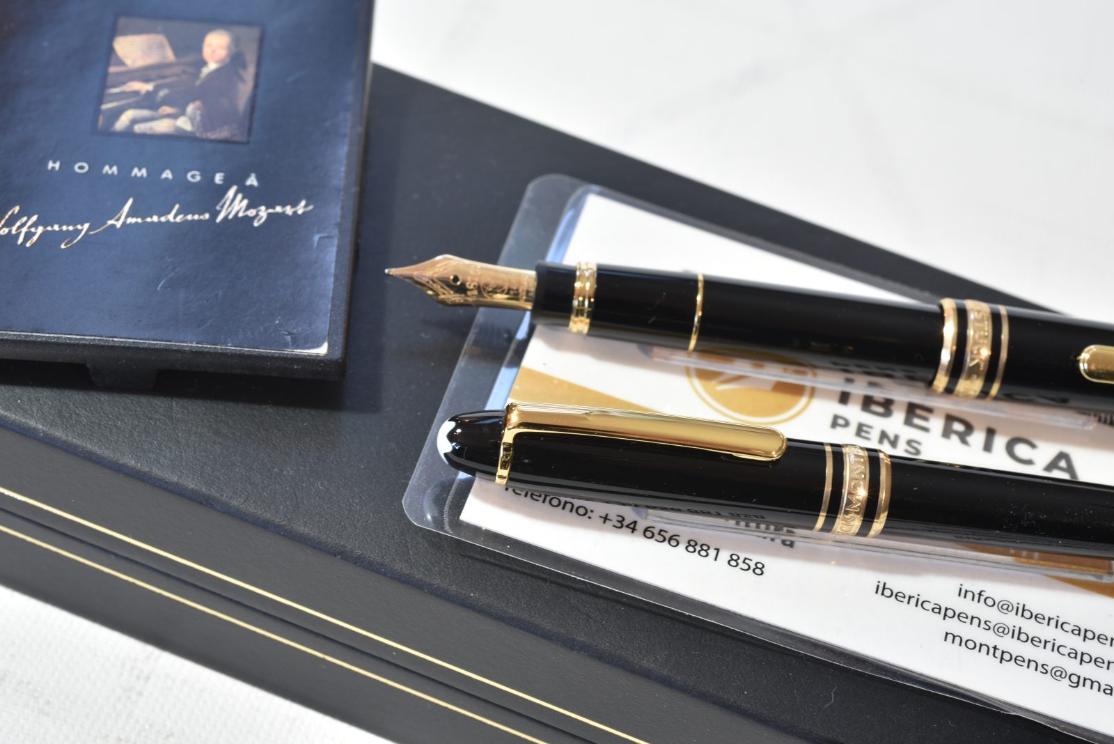 Pluma estilográfica y bolígrafo Montblanc Meisterstück Homenaje a W.A. Mozart - Imagen 4