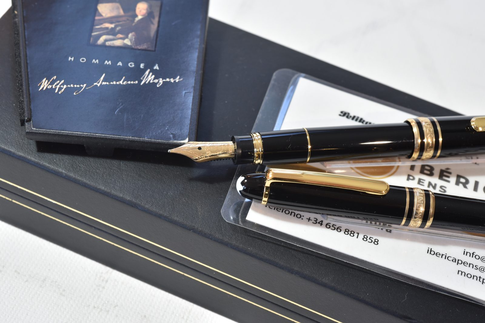 Pluma estilográfica y bolígrafo Montblanc Meisterstück Homenaje a W.A. Mozart - Imagen 5