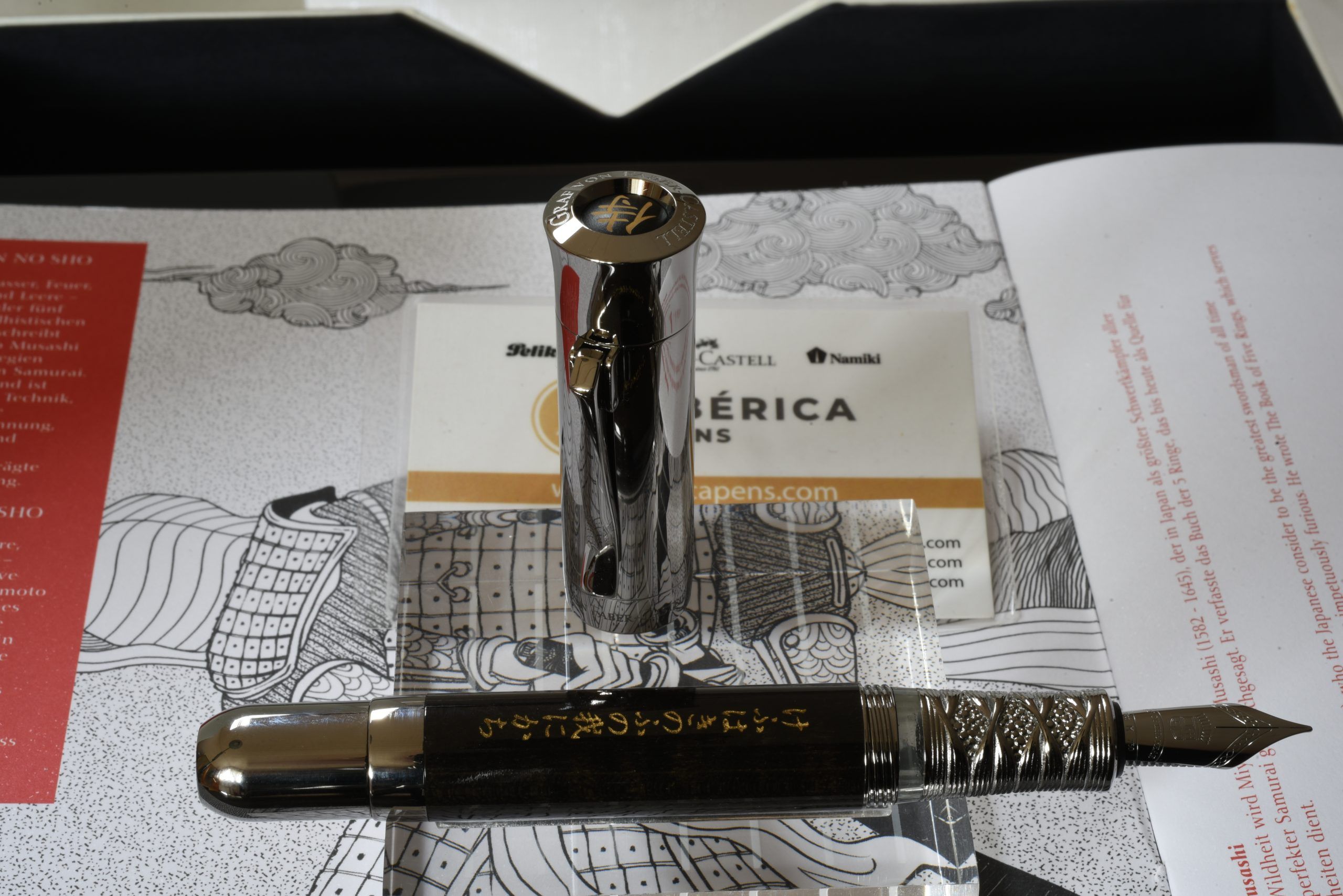 Graf Von Faber-Castell Magnum Fountain Pen, Walnut - Fine