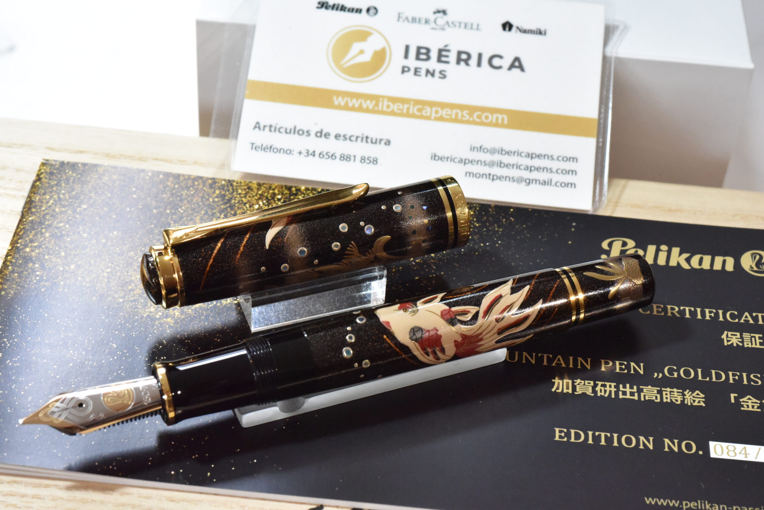 Pluma estilográfica Pelikan Maki-e Goldfish 2025 - Imagen 10