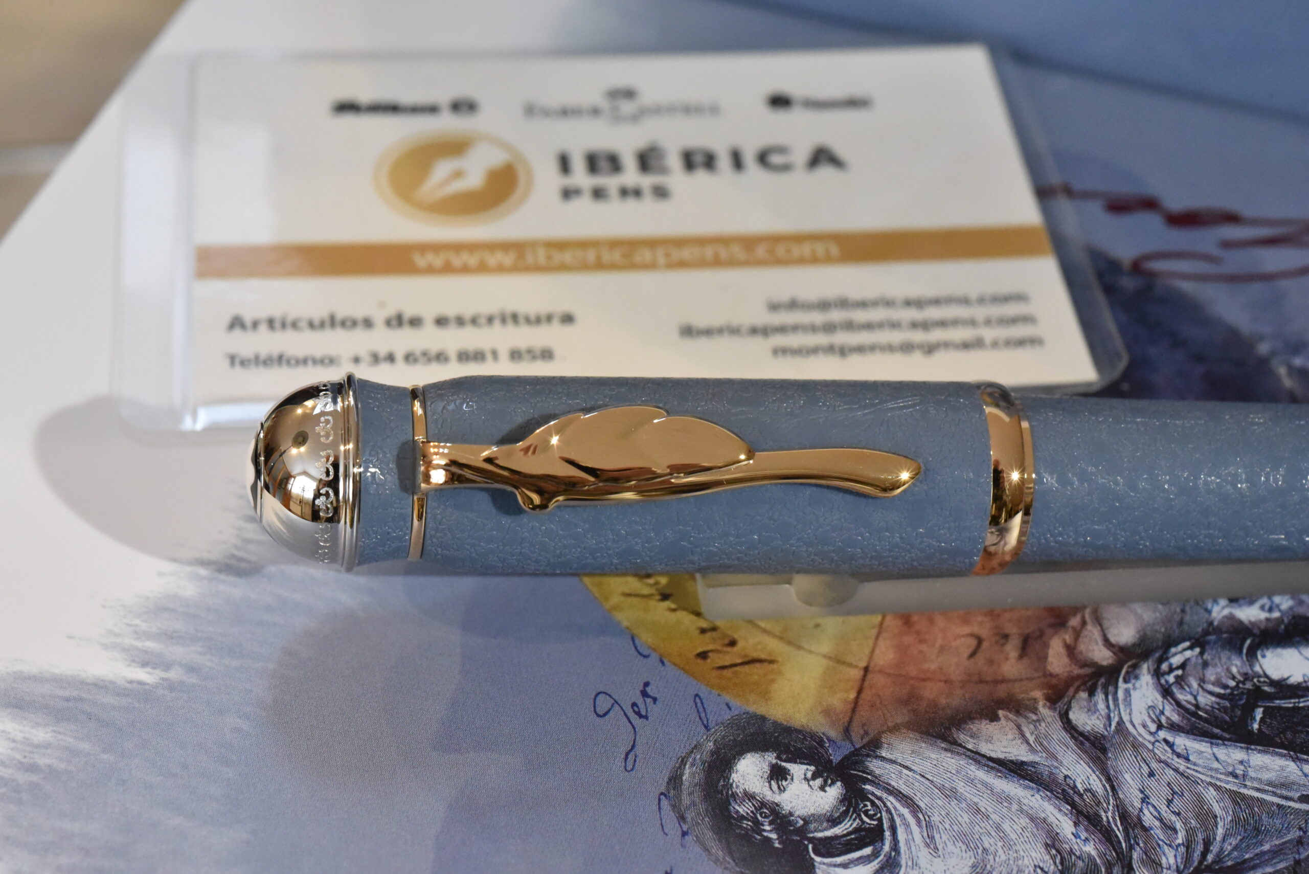 PLUMA ESTILOGRAFICA MONTBLANC WRITERS EDITION 2025 J.W.GOETHE - Imagen 5