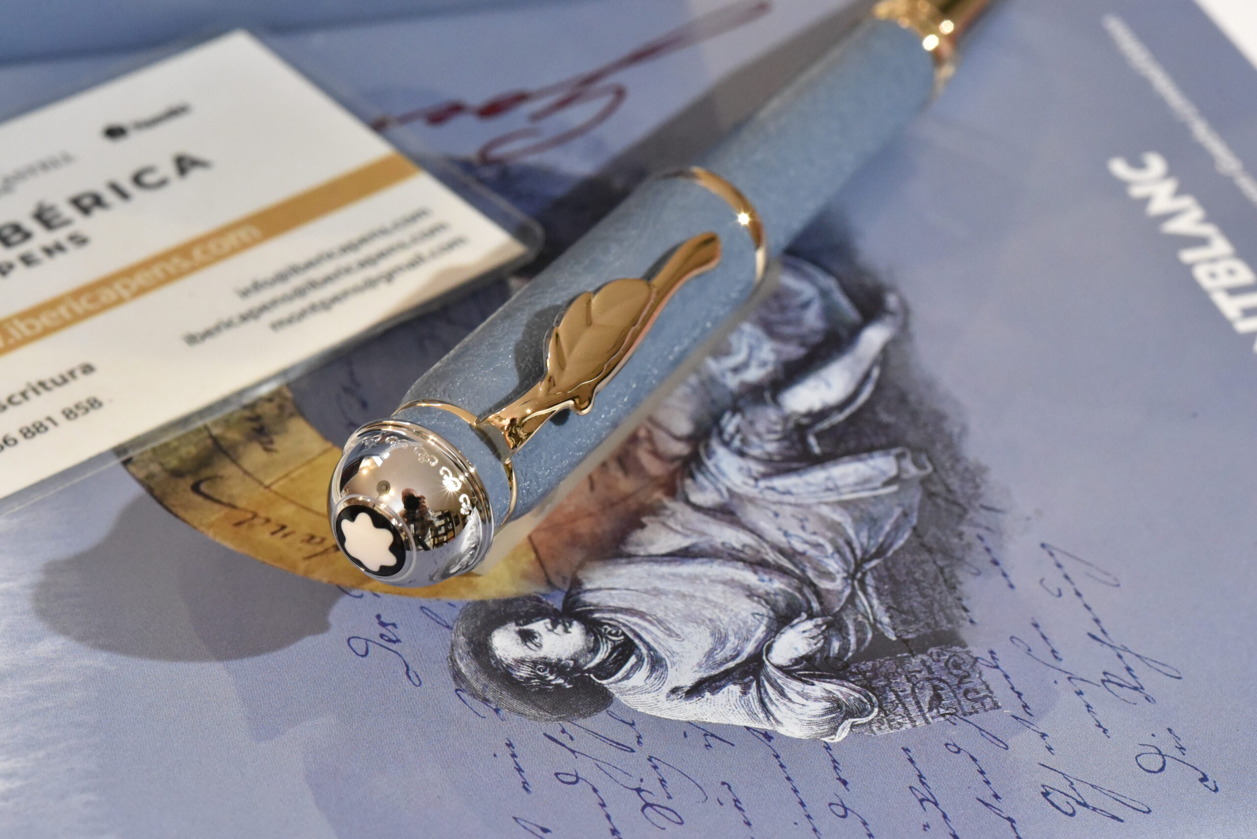 PLUMA ESTILOGRAFICA MONTBLANC WRITERS EDITION 2025 J.W.GOETHE - Imagen 6