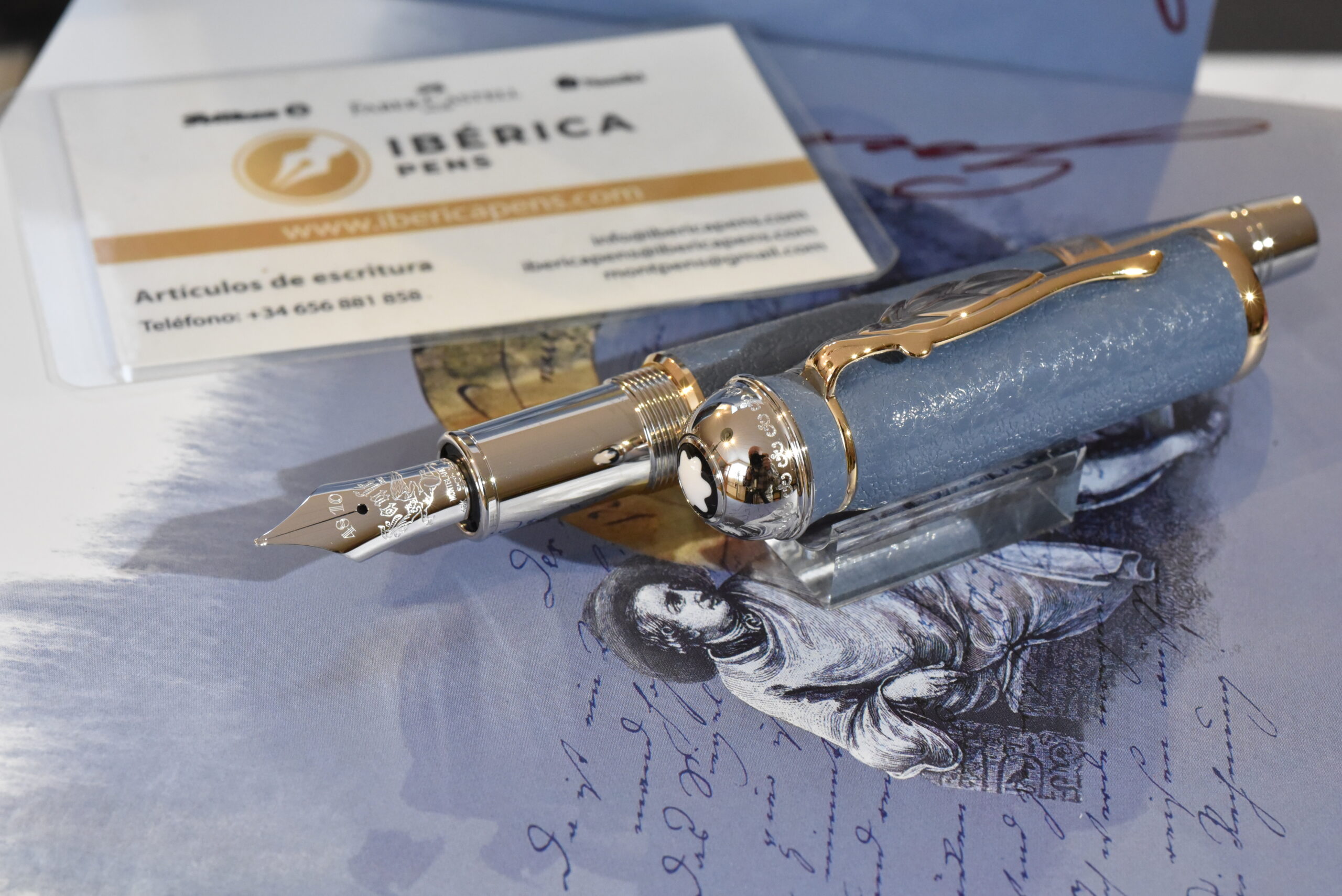 PLUMA ESTILOGRAFICA MONTBLANC WRITERS EDITION 2025 J.W.GOETHE - Imagen 9