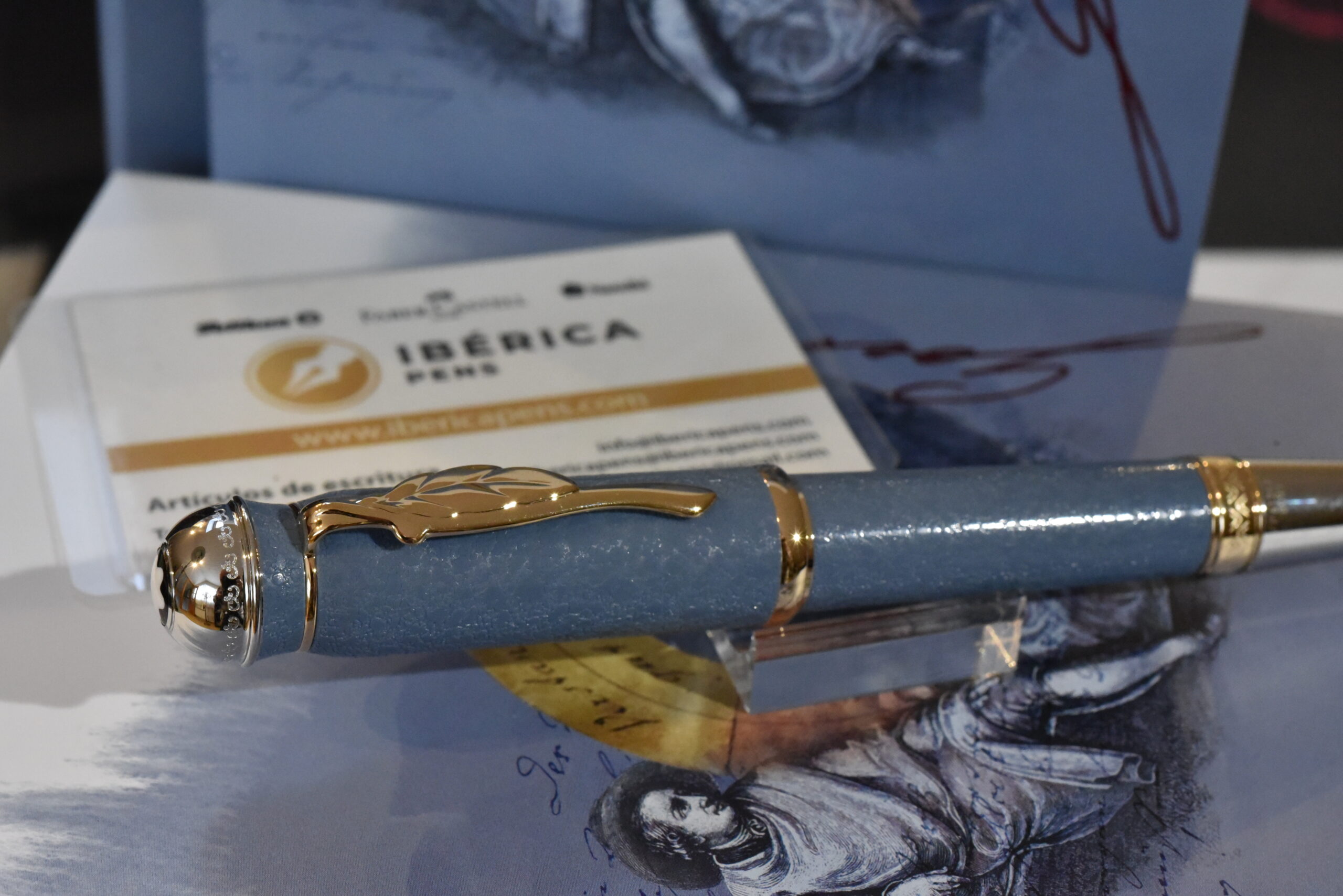 PLUMA ESTILOGRAFICA MONTBLANC WRITERS EDITION 2025 J.W.GOETHE - Imagen 10